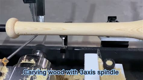 cnc machine baseball|automatic lathe for baseball bat.